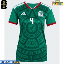 Mexiko Edson Alvarez #4 Heimtrikot Frauen WM 2026 Kurzarm